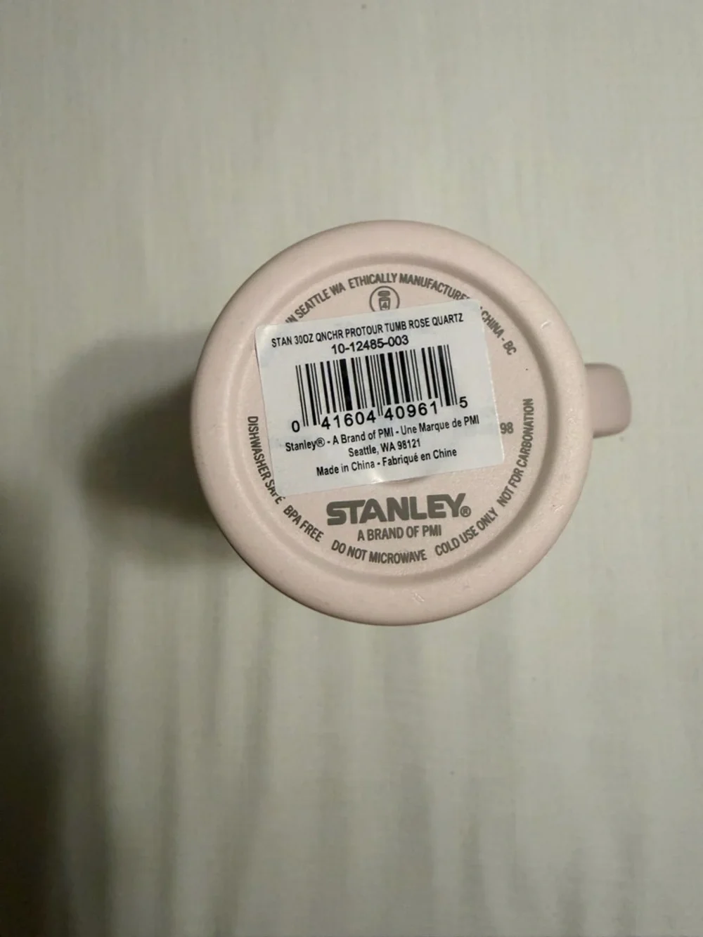 Stanley Rose Quartz Insulated Travel Mug with Handle 30 oz - Picture 4 of 7